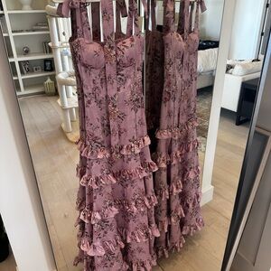 V. Chapman Corset Lisanthus Dress